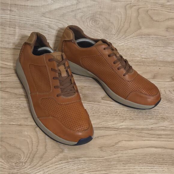 Clarks Men's Sirtis Mix Sport Running Shoes Size US 11 M Brown - Picture 3 of 7